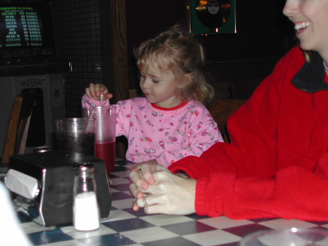 Dinner @ Fuddruckers.
