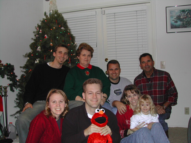 Notice that I'm choking Elmo.